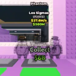 Phantom Los Sigmas 27.6 M s (Секретный персонаж) — Roblox, лот №238930