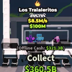 PHANTOM los tralaleritos $8.5M s index (Секретный персонаж) — Roblox, лот №238940