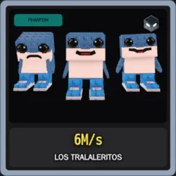 Phantom Los Tralaleritos 6M s (Секретный персонаж) — Roblox, лот №238941
