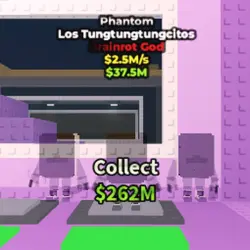 Phantom Los Tungtungtungcitos 2.5 M s (Brainrot God персона… — Roblox, лот №238942