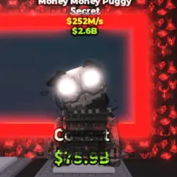 Phantom Money Money Puggy (Секретный персонаж) — Roblox, лот №238943