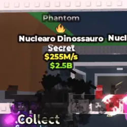 Phantom Nuclearo Dinossauro 255m s (Секретный персонаж) — Roblox, лот №238951