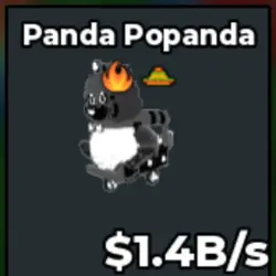 Phantom Panda Popanda 1,4B (Секретный персонаж) — Roblox, лот №238966