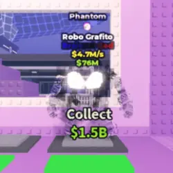 Phantom Robo Grafito 4.7 M s (1 TRAIT) (Brainrot God персон… — Roblox, лот №238974