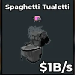 Phantom Spaghetti Tualetti (f02250) (Секретный персонаж) — Roblox, лот №238980