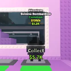 Phantom Svinina Bombardino (Обычный персонаж) — Roblox, лот №238989
