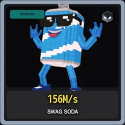 Phantom Swag Soda 156M s (Секретный персонаж) — Roblox, лот №238990