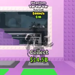 Phantom Var Var Var 66 M s (Секретный персонаж) — Roblox, лот №239011