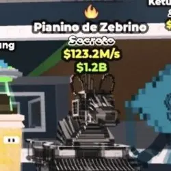 Pianino de zebrino phamton 123.2m s (Секретный персонаж) — Roblox, лот №239027