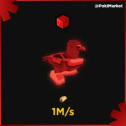 Piccione Macchina - Bloodrot - 1M s (Brainrot God персонаж) — Roblox, лот №239031