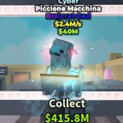 Piccione Macchina Cyber 2,4M s (Brainrot God персонаж) — Roblox, лот №239045
