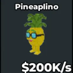 Pineaplino 200K S EXCLUSIVE V283 (Brainrot God персонаж) — Roblox, лот №239081