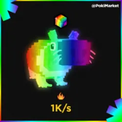 Pipi Avocado - Rainbow - 1K s (Редкий персонаж) — Roblox, лот №239093