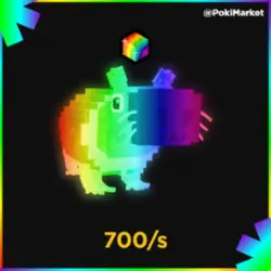 Pipi Avocado - Rainbow - 700 s (Редкий персонаж) — Roblox, лот №239094