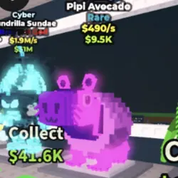 Pipi Avocado Galaxy (Rare not coming back) (Редкий персонаж) — Roblox, лот №239105