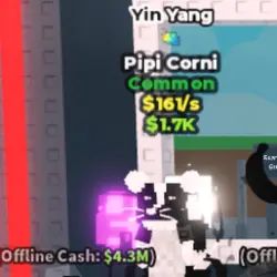 Pipi Corni Yin Yang (Обычный персонаж) — Roblox, лот №239124