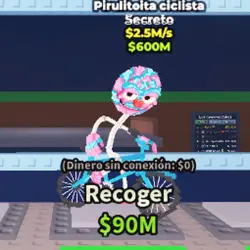 Pirulitoita Bicicletera 2.5M s (Секретный персонаж) — Roblox, лот №239154