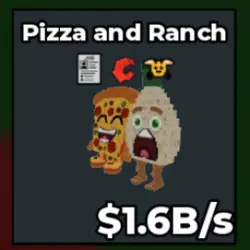 Pizza and Ranch 1.6B s (Секретный персонаж) — Roblox, лот №239163