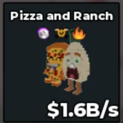 Pizza and Ranch 1.6B s tuya (Секретный персонаж) — Roblox, лот №239164