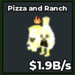 Pizza and Ranch 1.9B s - Fire Trait (Секретный персонаж) — Roblox, лот №239168