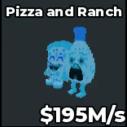 PIZZA AND RANCH 195 M s (Секретный персонаж) — Roblox, лот №239172