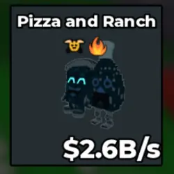 Pizza and Ranch 2.6B s (Секретный персонаж) — Roblox, лот №239175