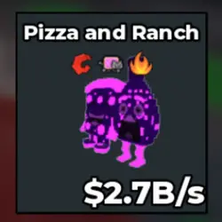Pizza and Ranch 2.7B s (Секретный персонаж) — Roblox, лот №239176