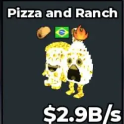 pizza and ranch 2.9B s (Секретный персонаж) — Roblox, лот №239178