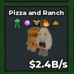 Pizza and ranch 2b4 (Секретный персонаж) — Roblox, лот №239179