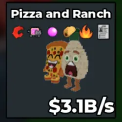 Pizza and Ranch 3.1B s (Секретный персонаж) — Roblox, лот №239182