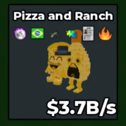 Pizza and Ranch 3.7B s (Секретный персонаж) — Roblox, лот №239187