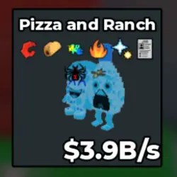 Pizza and Ranch 3.9B s (Секретный персонаж) — Roblox, лот №239189