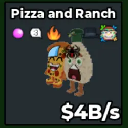 Pizza and Ranch 4B s (Секретный персонаж) — Roblox, лот №239193