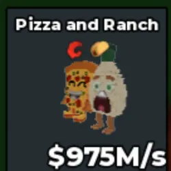 Pizza and Ranch 975M s mely (Секретный персонаж) — Roblox, лот №239204
