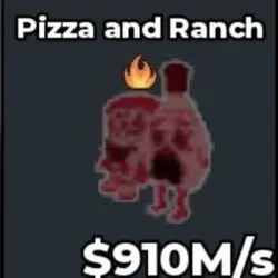 Pizza and Ranch [Bloodrot] (Секретный персонаж) — Roblox, лот №239206