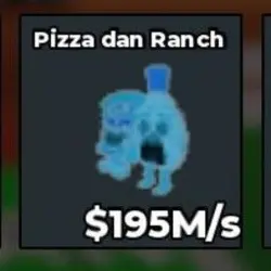 Pizza and Ranch Diamond [195 M s ] (Секретный персонаж) — Roblox, лот №239212