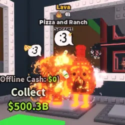 Pizza and Ranch Lava 2Billion Pizza and Ranch Lava 2Billion… — Roblox, лот №239218
