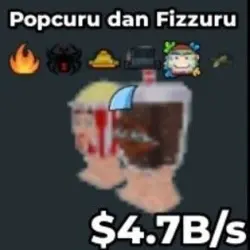 Pocuru and Fizzuru 4.7B CLEAN 7trait #J5 (Секретный персона… — Roblox, лот №239232