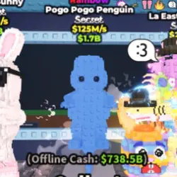 Pogo Pogo Penguin 125M s Secret (Секретный персонаж) — Roblox, лот №239239