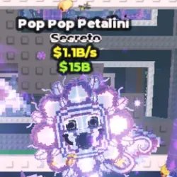 Pop Pop Petalini (1,1B s) (Секретный персонаж) — Roblox, лот №239245