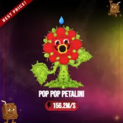 Pop Pop Petalini 156.2M s (Секретный персонаж) — Roblox, лот №239247