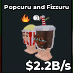 Popcuru And Fizzuru (f02275) (Секретный персонаж) — Roblox, лот №239250