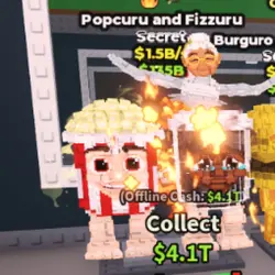 Popcuru and Fizzuru - 1.5b s (Секретный персонаж) — Roblox, лот №239253