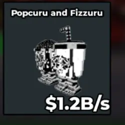 Popcuru and Fizzuru 1,2 B s (Секретный персонаж) — Roblox, лот №239286