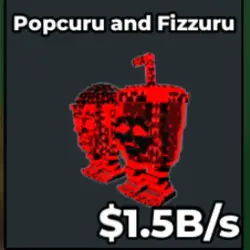 Popcuru and Fizzuru 1,5 B s (Секретный персонаж) — Roblox, лот №239287