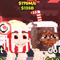 Popcuru and Fizzuru 170M s (Секретный персонаж) — Roblox, лот №239292