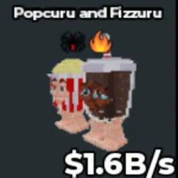 Popcuru and Fizzuru 1b6 (Секретный персонаж) — Roblox, лот №239295