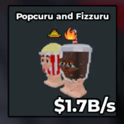 Popcuru and Fizzuru 1B7 s (Секретный персонаж) — Roblox, лот №239296