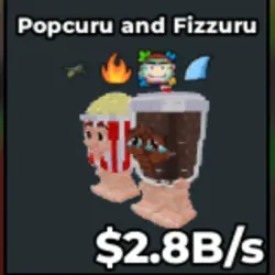 Popcuru and Fizzuru 2.8B s (Секретный персонаж) — Roblox, лот №239303