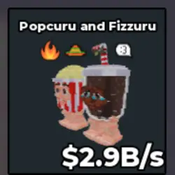Popcuru and Fizzuru 2.9 B s (Секретный персонаж) — Roblox, лот №239304